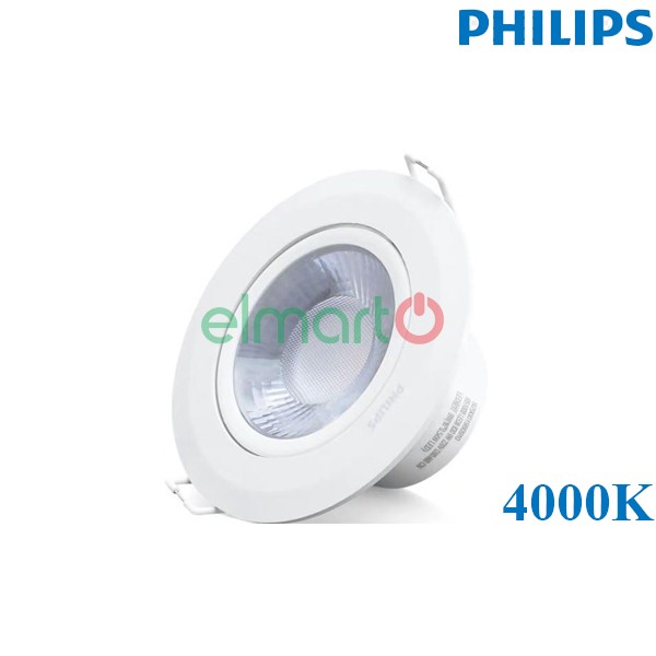Đèn LED âm trần chiếu điểm trong nhà RS100B LED2 840 3W 220-240V D55 MB	