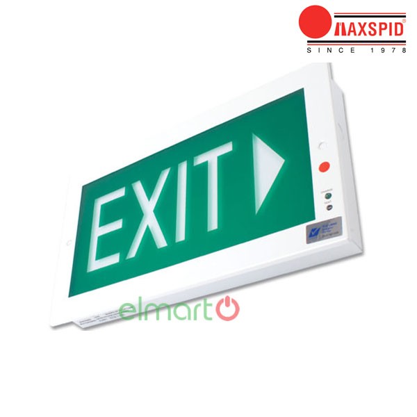 Đèn thoát hiểm Exit Maxspid - Boxster Recess BLR